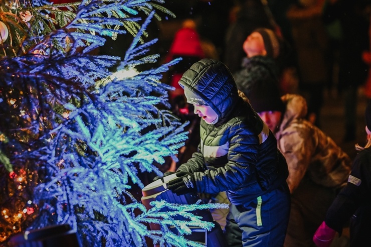 Krāšņā Sigulda pošas Ziemassvētkiem. Foto: Ginta Zīverte 295100