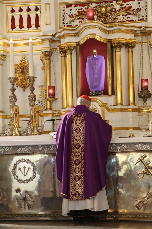 Kardināls Jānis Pujāts ar Svēto Misi Sāpju Dievmātes baznīcā atzīmē 70 darba gadu jubileju 298788