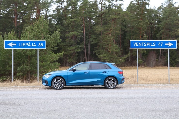 Travelnews.lv ar jauno «Audi A3 Sportback 1.5 35 TFSI» apceļo Latviju 298982