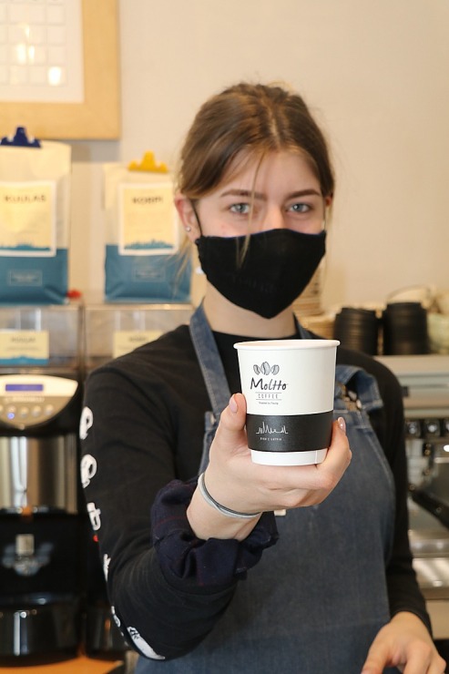 Ja esi Rīgā uz Kr.Valdemāra ielas, tad gardu «Paulig» zīmola kafiju baudi «Moltto Coffee» līdzņemšanai Ja esi Rīgā uz Kr.Valdemāra ielas, tad gardu «Paulig» zīmola kafiju baudi «Moltto Coffee» līdzņemšanai 299651