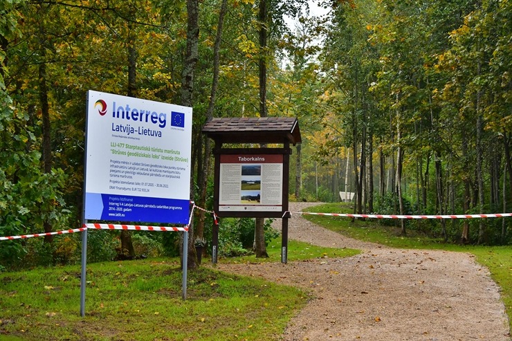 Skatu torņu apceļotājiem jauns tūrisma objekts - Taborkalna skatu torņis Jēkabpils novadā. Foto: Jekabpils.lv 307877