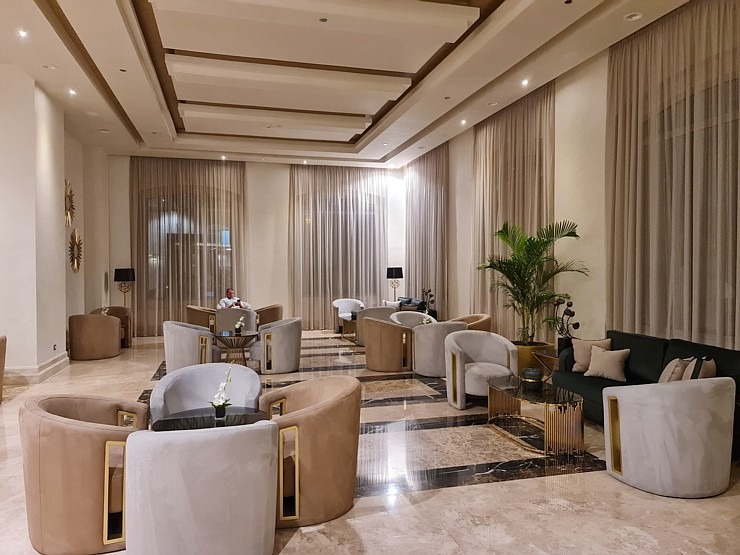 Iepazīstam Šarm el Šeihas 5 zvaigžņu viesnīcas «Rixos Sharm El Sheikh Adult Friendly» galveno ēku Iepazīstam Šarm el Šeihas 5 zvaigžņu viesnīcas «Rixos Sharm El Sheikh Adult Friendly» galveno ēku 310023