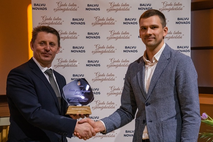 «Balvu novada Gada balva Uzņēmējdarbībā 2021» saņem vairāki ar tūrismu saistīti uzņēmumi 314973
