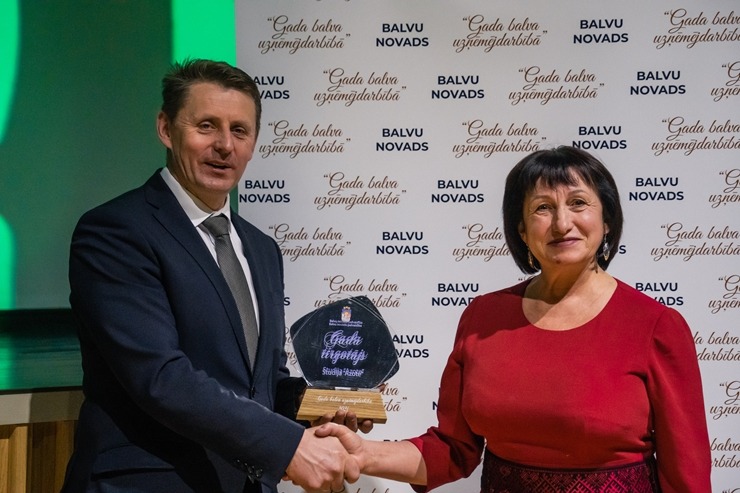 «Balvu novada Gada balva Uzņēmējdarbībā 2021» saņem vairāki ar tūrismu saistīti uzņēmumi 314974