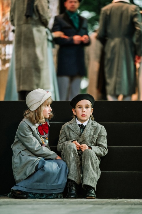 Opermūzikas svētki: Dž. Pučīni operas «Bohēma» oriģināliestudējums Siguldas pilsdrupu estrādē. Foto: : Ginta Zīverte 321059