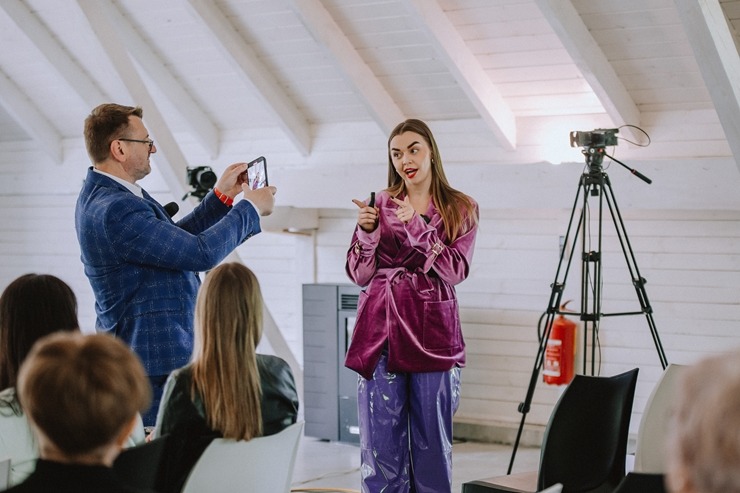 Lūznavas muižā pulcējas Latgales tūrisma profesionāļi uz semināru «Esi i dori». Foto: Dagnija Bernāne 337358