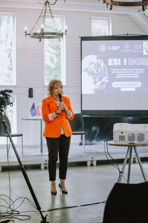Lūznavas muižā pulcējas Latgales tūrisma profesionāļi uz semināru «Esi i dori». Foto: Dagnija Bernāne 337341