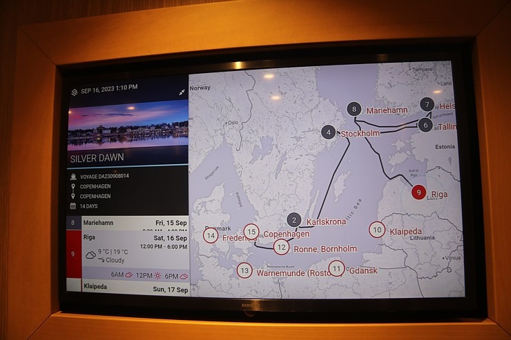 Rīgas ostā pirmo reizi ienāk kruīzu kompānijas «Silversea Cruises» luksus klases kuģis «Silver Dawn» Rīgas ostā pirmo reizi ienāk kruīzu kompānijas «Silversea Cruises» luksus klases kuģis «Silver Dawn» 343377