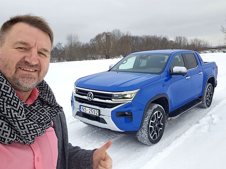 Apceļojam Latviju ar otrās paaudzes 6 cilindru jaudīgo «VW Amarok» 350100