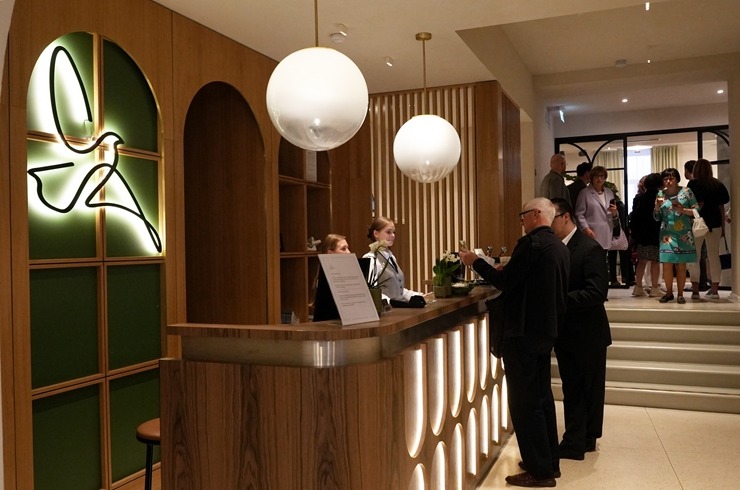 Daži fotomirkļi no Vecrīgas 4 zvaigžņu viesnīcas «Konventa Sēta Hotel» atklāšanas pasākuma. Foto: Konventa Sēta Hotel 354138