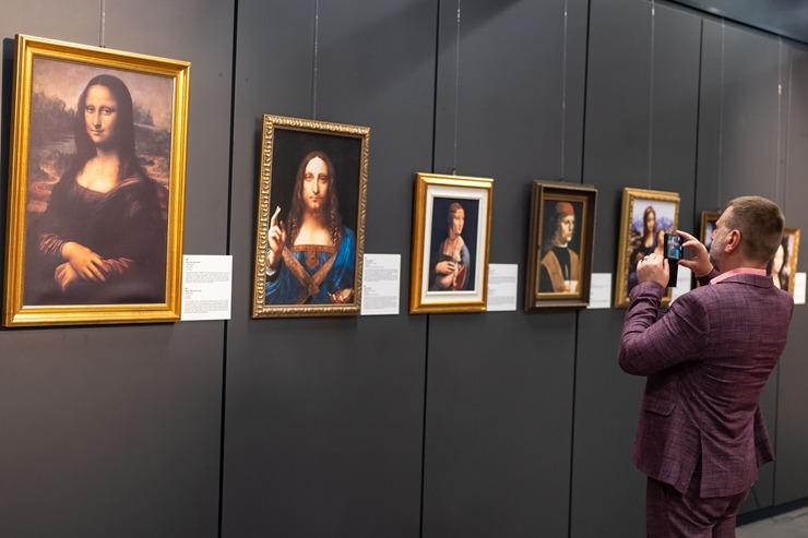Starptautiskā ceļojošā izstāde «Leonardo da Vinči mašīnas» ir skatāma Rīgas Motormuzejā. Foto: Raimonds Volonts Starptautiskā ceļojošā izstāde «Leonardo da Vinči mašīnas» ir skatāma Rīgas Motormuzejā. Foto: Raimonds Volonts 359594