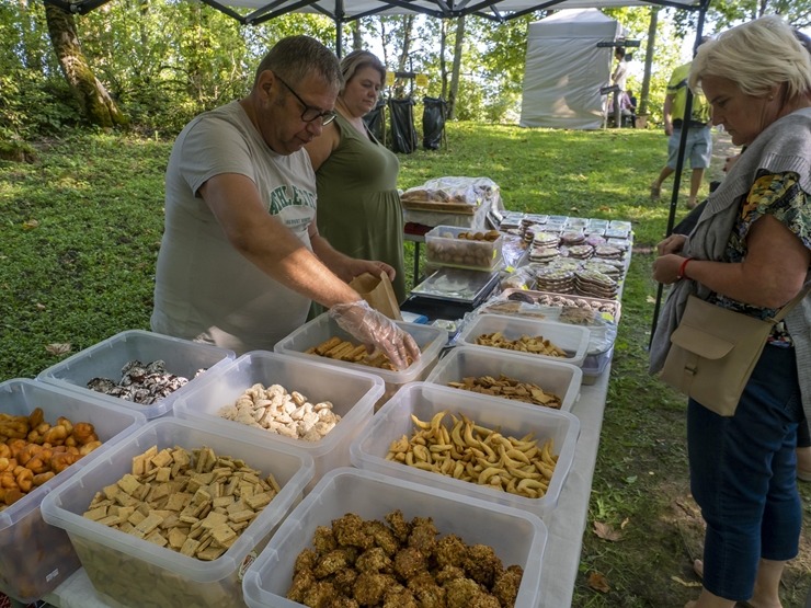 Zaubes savvaļas kulinārais festivāls pulcē dabas garšu un tautas pavārmākslas cienītājus. Foto: Andris Eglītis Zaubes savvaļas kulinārais festivāls pulcē dabas garšu un tautas pavārmākslas cienītājus. Foto: Andris Eglītis 359724