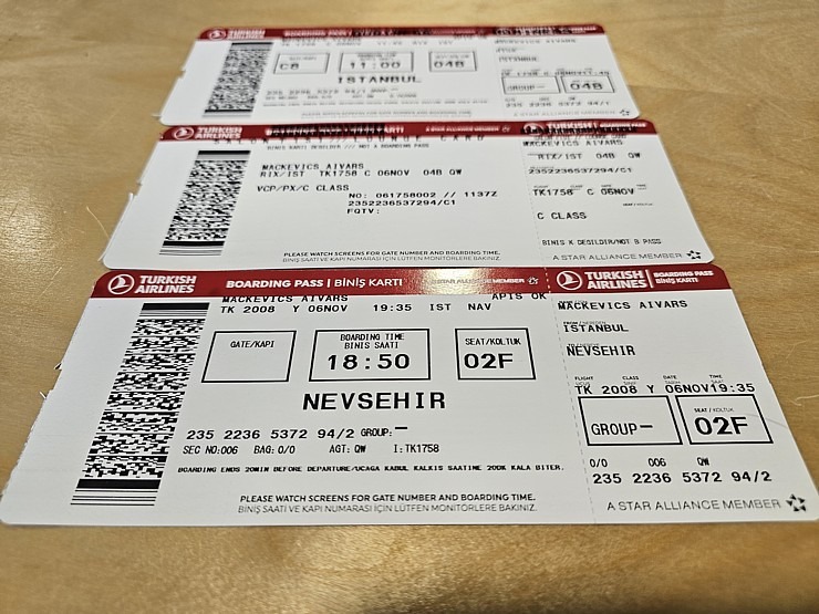 Lidojam biznesa klasē no Rīgas uz Kapadokiju ar Turcijas lidsabiedrību «Turkish Airlines» 363706