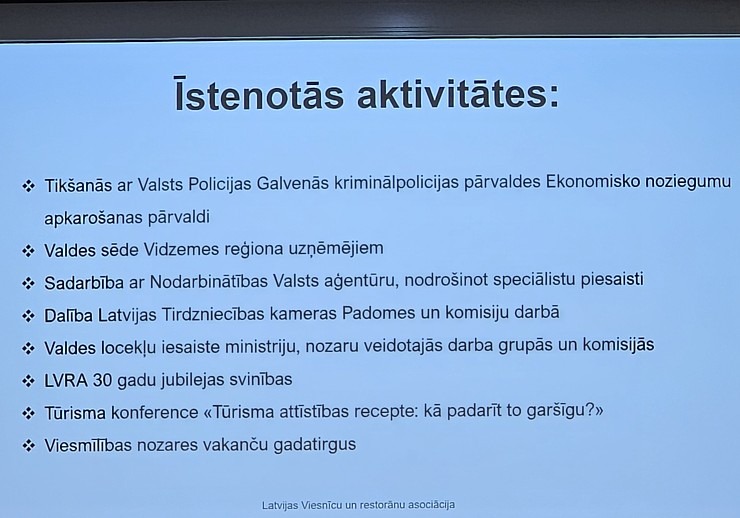 Latvijas Viesnīcu un restorānu asociācija rīko kopsapulci viesnīcā «Radisson Blu Latvija Conference & Spa Hotel» Latvijas Viesnīcu un restorānu asociācija rīko kopsapulci viesnīcā «Radisson Blu Latvija Conference & Spa Hotel» 369067