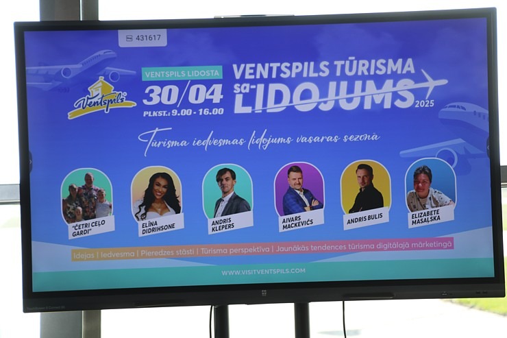 Tūrisma profesionāļi pulcējas uz «Ventspils tūrisma sa-lidojums 2025» 370657