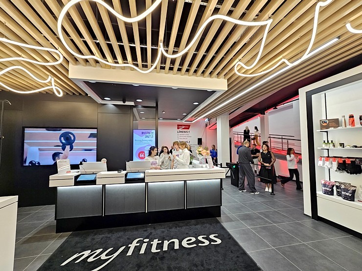 16. maijā atkāj jauno «MyFitness Pļavnieki» sporta klubu biznesa centra «MARS» telpās 371105