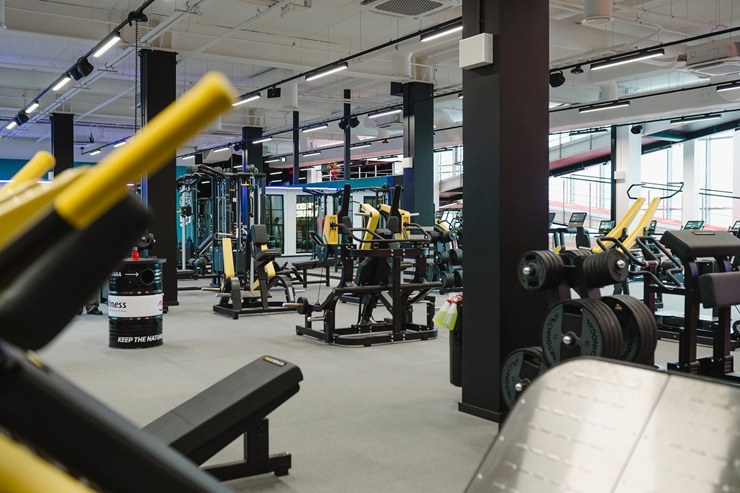 Daži fotomirkļi no jaunā sporta kluba «MyFitness Pļavnieki» biznesa centrā «MARS». Foto: Edijs Elksnis Daži fotomirkļi no jaunā sporta kluba «MyFitness Pļavnieki» biznesa centrā «MARS». Foto: Edijs Elksnis 371399