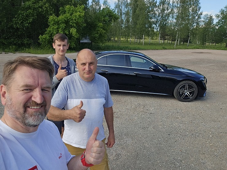 Sadarbībā ar auto nomu «SIXT Latvija» un «Mercedes-Benz E 200 Sedan» apceļojam Latgali 372751