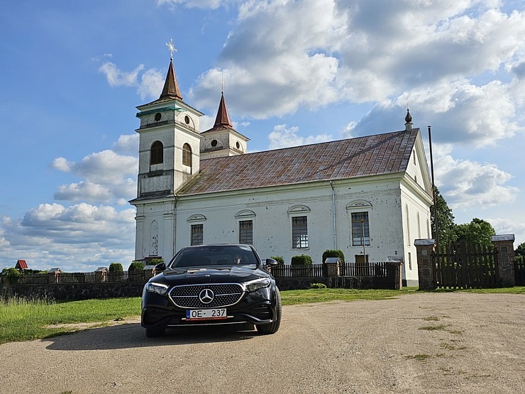 Sadarbībā ar auto nomu «SIXT Latvija» un «Mercedes-Benz E 200 Sedan» apceļojam Latgali 372752