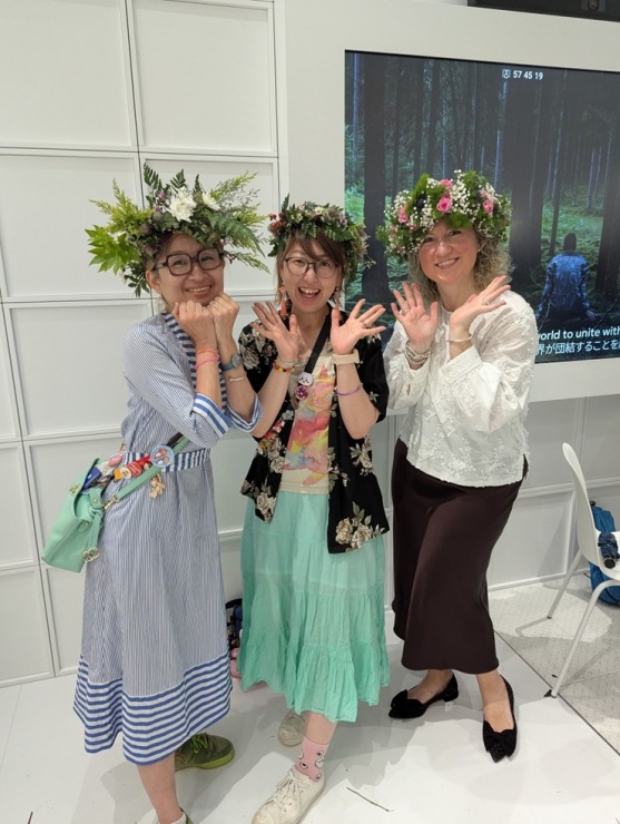 EXPO Osakā sirsnīgi aizvadīti Jāņi – japāņi sajūsmā par latviešu tradīcijām 372954