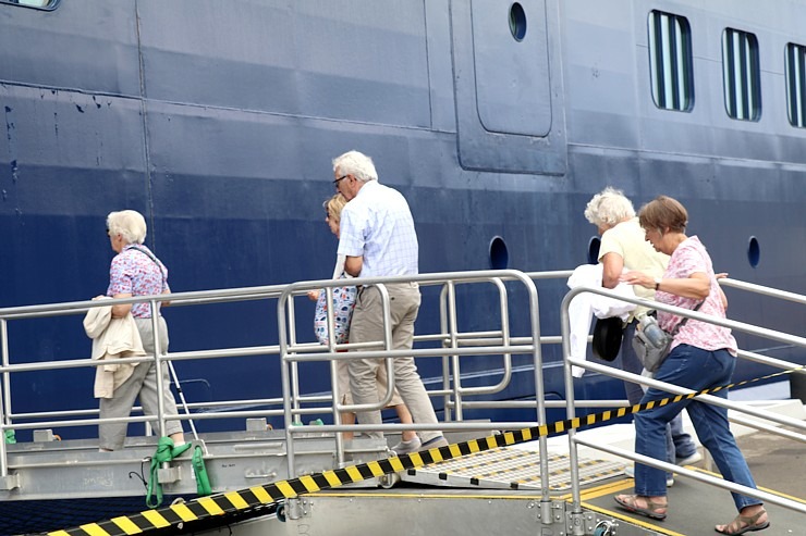 Rīgā pirmo reizi ienāk luksus kruīzu kuģis «Spirit of Adventure», kas pieder britu kompānijai «Saga Cruises» 373866