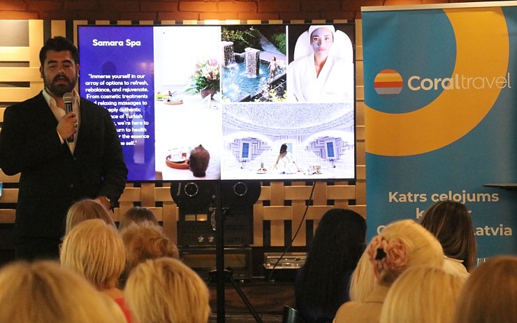 Tūroperators «Coral Travel Latvia» brokastīs garšīgi iepazīstina Latvijas tūrisma firmas ar Turcijas «Alibey Hotels & Resorts» piedāvājumu Tūroperators «Coral Travel Latvia» brokastīs garšīgi iepazīstina Latvijas tūrisma firmas ar Turcijas «Alibey Hotels & Resorts» piedāvājumu 374470