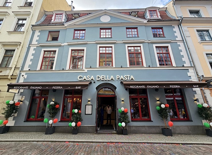 Vecrīgā atver jaunu itāļu restorānu «Casa Della Pasta», kur atradās slavenais «XL Pelmeņi» 374887
