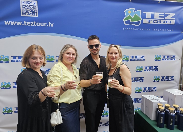 Brīvības ielas 40 pagalma svētki pulcē slavenības un «Tez Tour Latvija» sadarbības partnerus 375371