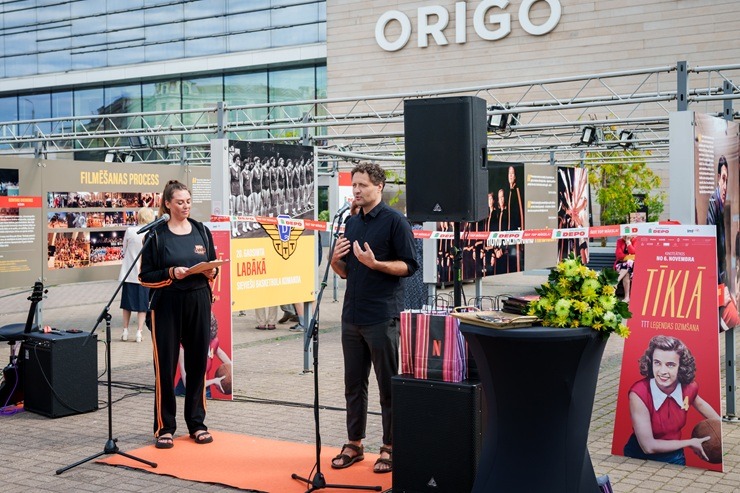 Rīgā atklāta basketbola komandas TTT leģendai veltīta fotoizstāde 375662