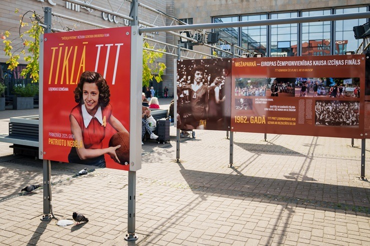 Rīgā atklāta basketbola komandas TTT leģendai veltīta fotoizstāde 375653