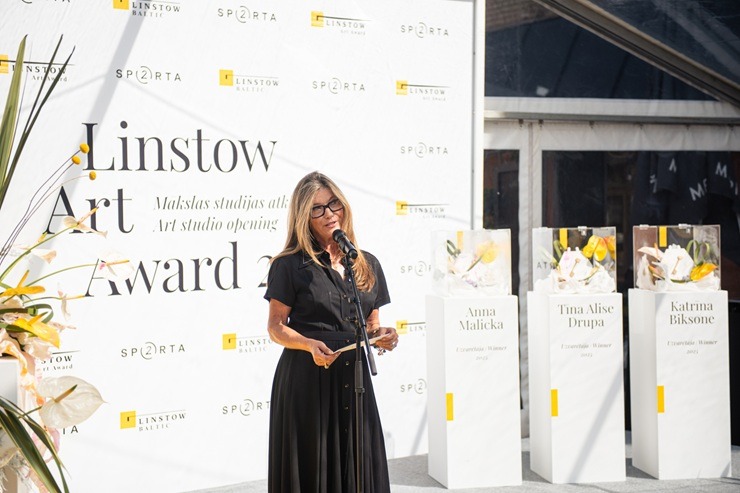 Rīgā, SPORTA 2 kvartālā atklāta «Linstow Art Award» mākslas studija 375735