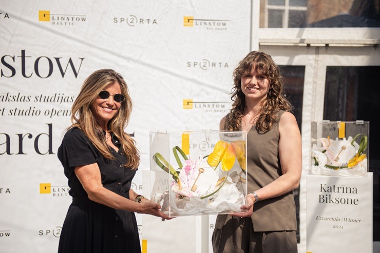 Rīgā, SPORTA 2 kvartālā atklāta «Linstow Art Award» mākslas studija 375737