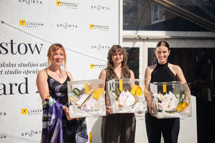 Rīgā, SPORTA 2 kvartālā atklāta «Linstow Art Award» mākslas studija 375738