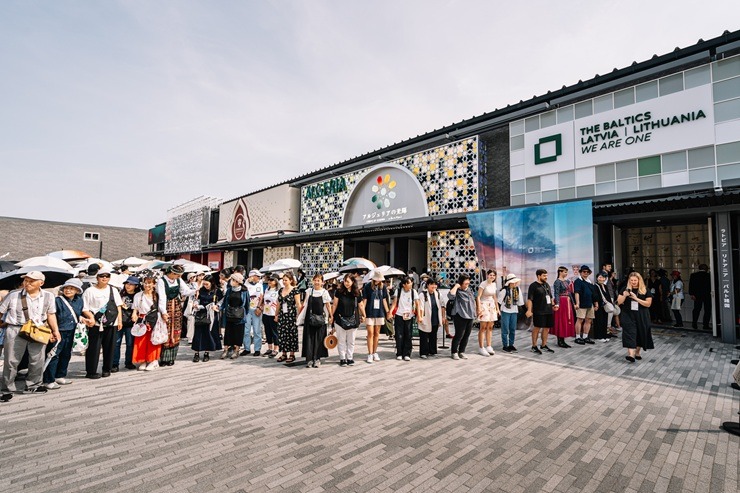 Izstādē «EXPO 2025 Osaka» Japānā atzīmē Baltijas dienu un piemin Baltijas ceļa gadadienu 375818