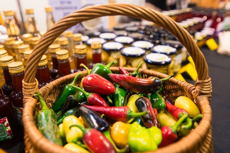 Ķīpsalā norit Baltijas lielākā pārtikas industrijas izstāde «Riga Food 2025», kurai ir jau 30 gadu dzimšanas diena. Foto: Ieva Makare Ķīpsalā norit Baltijas lielākā pārtikas industrijas izstāde «Riga Food 2025», kurai ir jau 30 gadu dzimšanas diena. Foto: Ieva Makare 376342