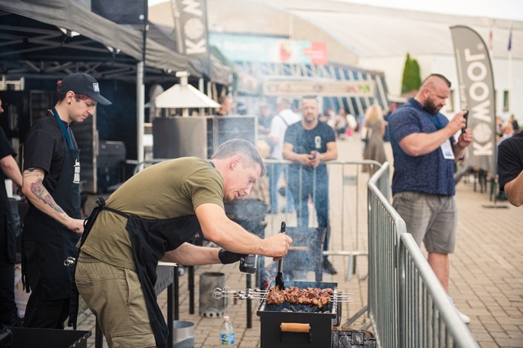 Ķīpsalā norit Baltijas lielākā pārtikas industrijas izstāde «Riga Food 2025», kurai ir jau 30 gadu dzimšanas diena. Foto: Ieva Makare Ķīpsalā norit Baltijas lielākā pārtikas industrijas izstāde «Riga Food 2025», kurai ir jau 30 gadu dzimšanas diena. Foto: Ieva Makare 376430