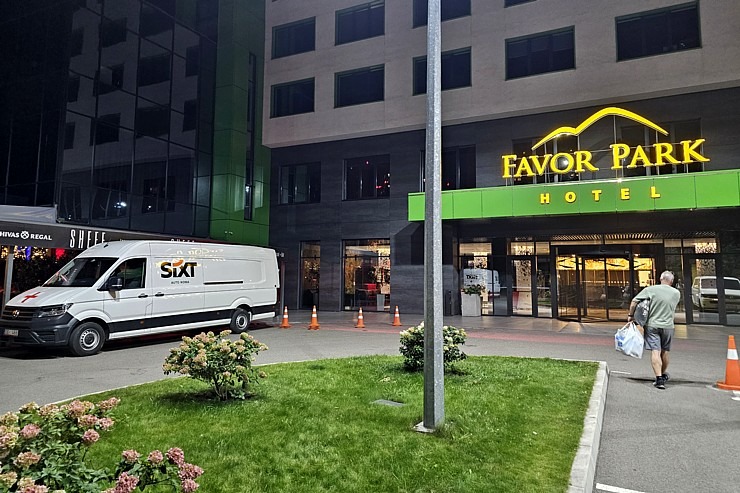Kijivā nakšņojam viesnīcā «Favor Park Hotel». Sadarbībā ar SIXT 376549