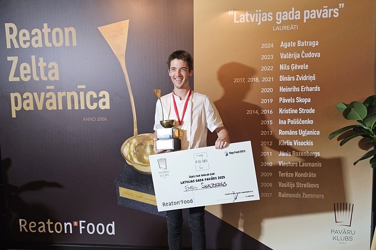 «Latvijas gada pavārs 2025» Emīls Skalbergs, restorāns «John - John chefs hall» un «Latvijas pavārzellis 2025» - Rota Gundega Klētniece, restorāns «Fe «Latvijas gada pavārs 2025» Emīls Skalbergs, restorāns «John - John chefs hall» un «Latvijas pavārzellis 2025» - Rota Gundega Klētniece, restorāns «Fe 376624