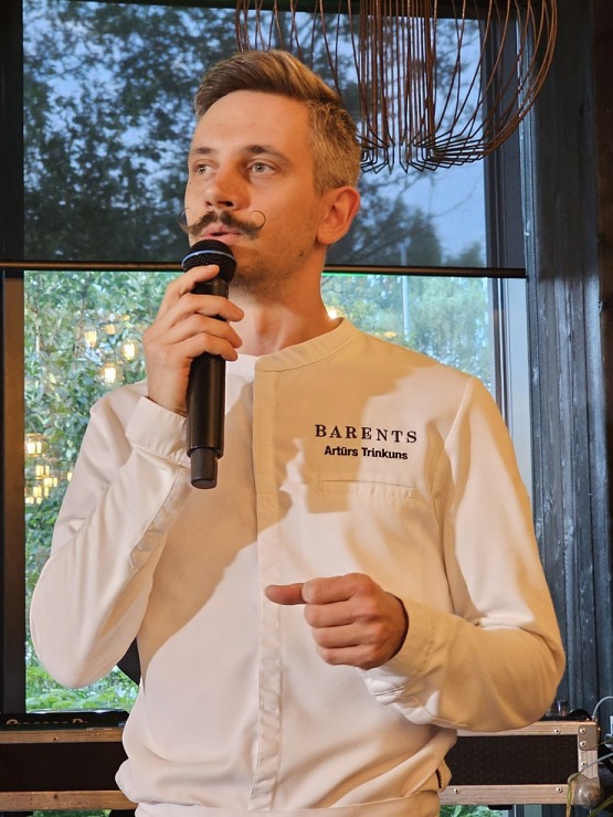 «Latvijas gada pavārs 2025» Emīls Skalbergs, restorāns «John - John chefs hall» un «Latvijas pavārzellis 2025» - Rota Gundega Klētniece, restorāns «Fe «Latvijas gada pavārs 2025» Emīls Skalbergs, restorāns «John - John chefs hall» un «Latvijas pavārzellis 2025» - Rota Gundega Klētniece, restorāns «Fe 376651