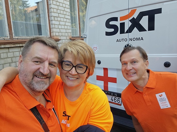 Daži foto mirkļi no Ukrainas - projekts «Skolas somas Ukrainai» ar «SIXT» 376775