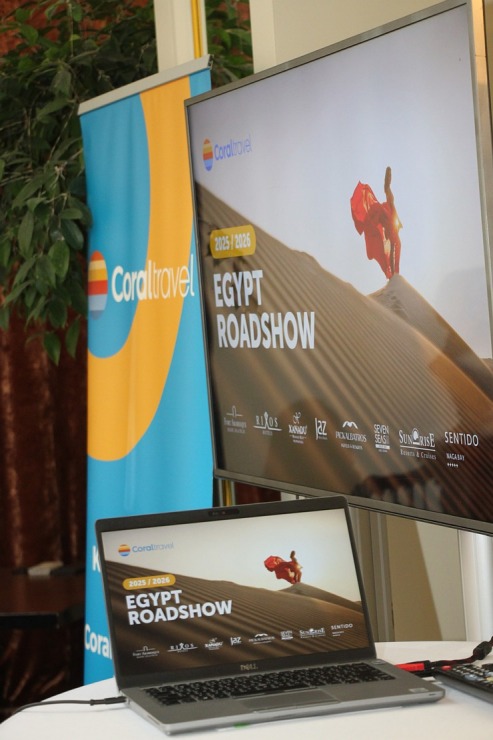 Tūroperators «Coral Travel Latvia» rīko «Egypt Roadshow» Latvijas tūrisma firmu ceļojumu konsultantiem Vecrīgas viesnīcā «Grand Palace Hotel» 376993