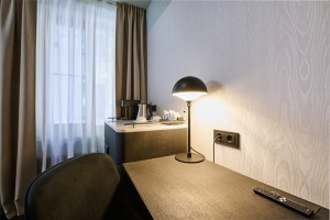 Skati Vecrīgas viesnīcas «Pullman Riga Old Town Hotel» telpas un jauno dizainu pēc renovācijas 60