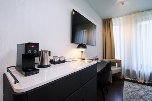 Skati Vecrīgas viesnīcas «Pullman Riga Old Town Hotel» telpas un jauno dizainu pēc renovācijas 66