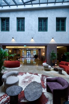 Skati Vecrīgas viesnīcas «Pullman Riga Old Town Hotel» telpas un jauno dizainu pēc renovācijas 85