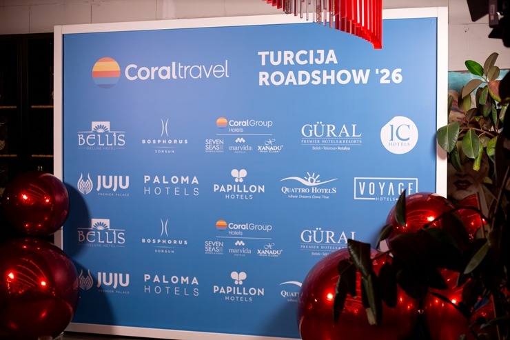Latvijas ceļojumu aģenti satiekas «Coral Travel Latvia» rīkotā pasākumā ««Turcija Roadshow 2026». Foto: Ksenija Smurjakova  Latvijas ceļojumu aģenti satiekas «Coral Travel Latvia» rīkotā pasākumā ««Turcija Roadshow 2026». Foto: Ksenija Smurjakova 380404
