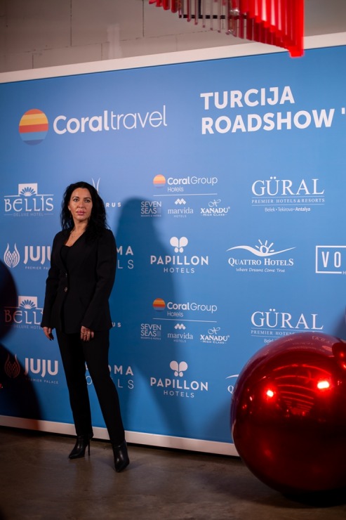 Latvijas ceļojumu aģenti satiekas «Coral Travel Latvia» rīkotā pasākumā ««Turcija Roadshow 2026». Foto: Ksenija Smurjakova  Latvijas ceļojumu aģenti satiekas «Coral Travel Latvia» rīkotā pasākumā ««Turcija Roadshow 2026». Foto: Ksenija Smurjakova 380416