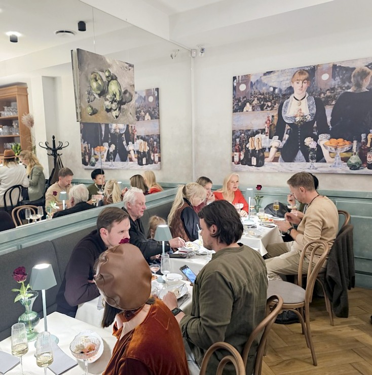 Uz Blaumaņa ielas Rīgā ir atvēries jauns restorāns «Mama Bistro Riga» 382667
