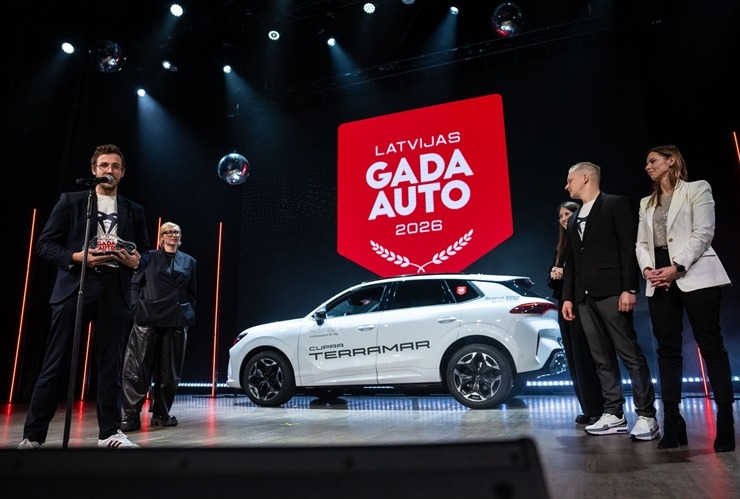 Latvijā ir zināms «Gada auto 2026» uzvarētājs un citu balvu laureāti. Foto: Raimonds Volonts 383721