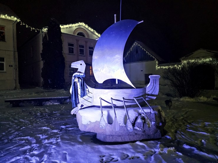 Krāslava joprojām ir Jaungada noskaņās 383800