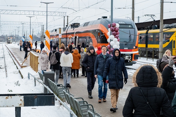 Tas ir noticis! Atklāts vilciena maršruts no Tartu uz Rīgu 383865